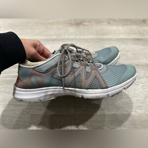 SH86 Salomon Crossamphibian Swift 2 Womens Hiking Shoes Size 9.5 Teal